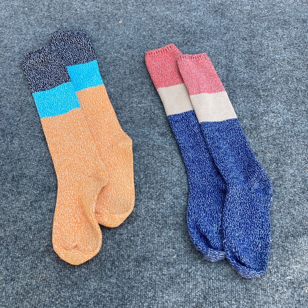 Tall knee socks